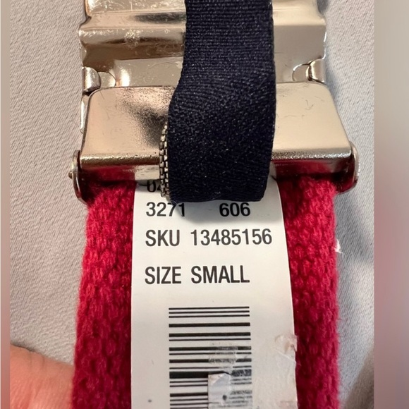 American Eagle Fabric Belt Small Red - Picture 5 of 5